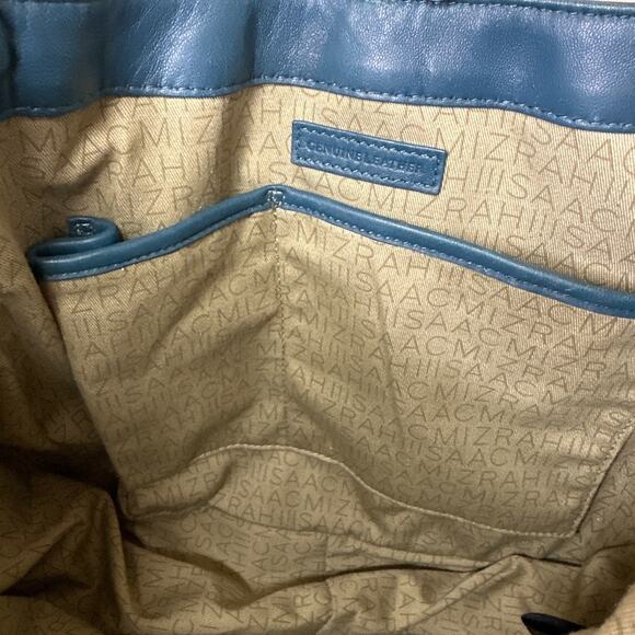 ISAAC MIZRAHI Blue Shoulder bag - Picture 9 of 13